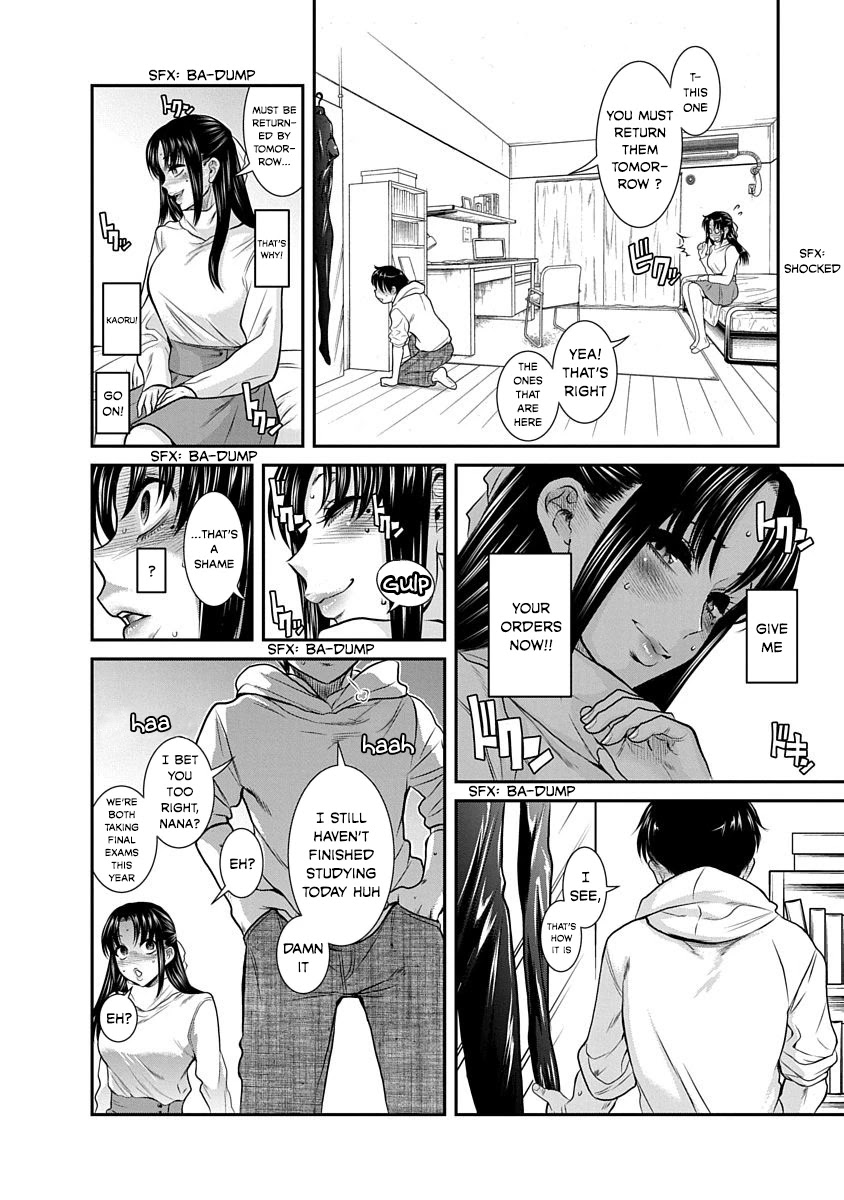Nana to Kaoru - Kokosei no SM gokko Chapter 14 page 7 - Chapter 14: Rubber, Nudity, Dom and Sub
