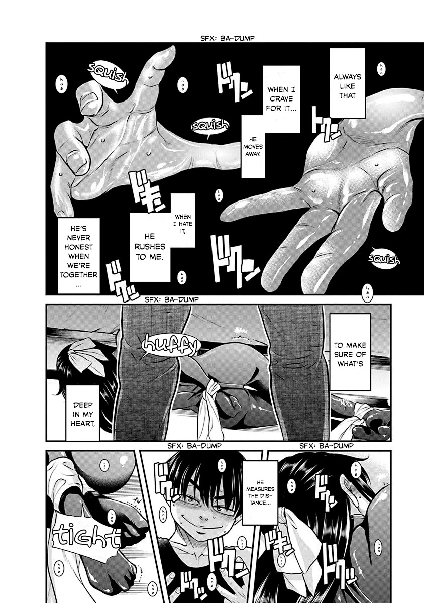 Nana to Kaoru - Kokosei no SM gokko Chapter 15 page 12 - Chapter 15: Dom and Sub, separated by a layer of rubber