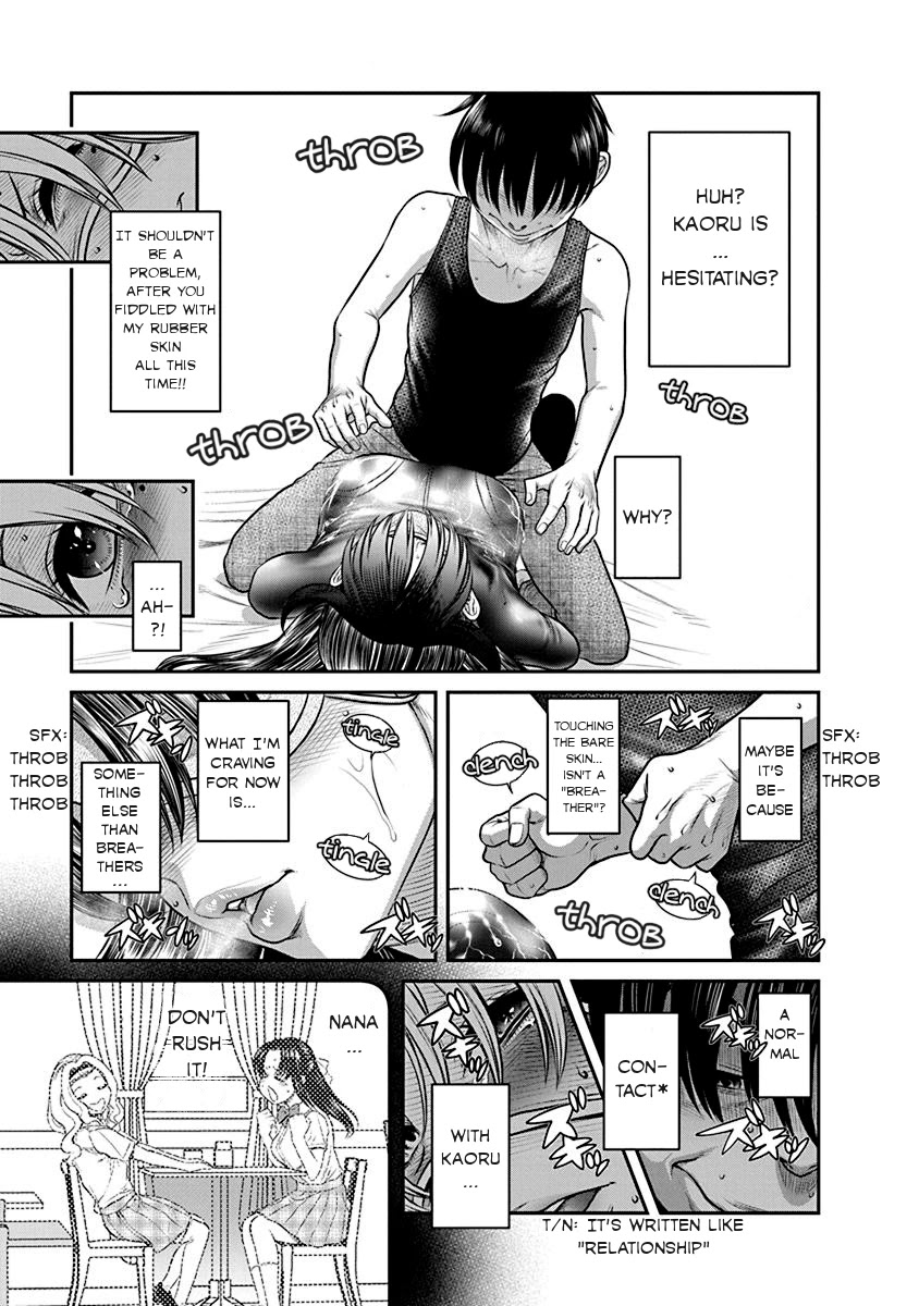 Nana to Kaoru - Kokosei no SM gokko Chapter 15 page 23 - Chapter 15: Dom and Sub, separated by a layer of rubber