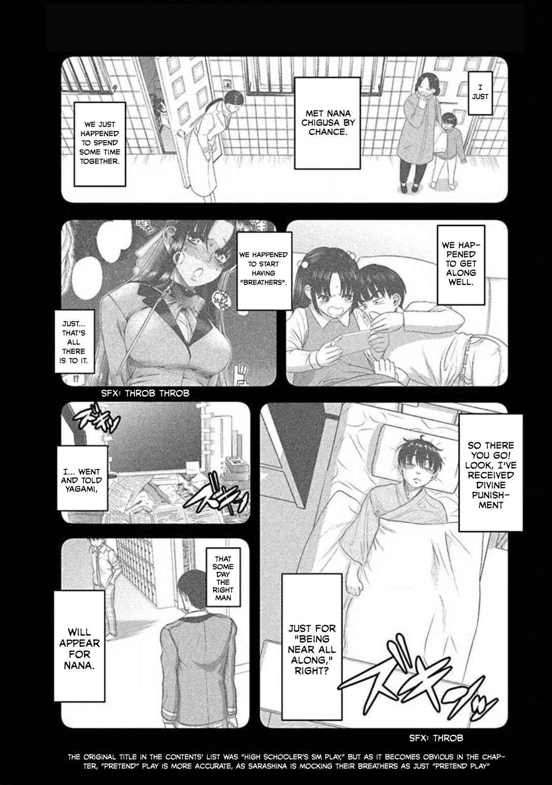 Nana to Kaoru - Kokosei no SM gokko Chapter 24 page 3 - Chapter 24: High-Schoolers' SM pretend play