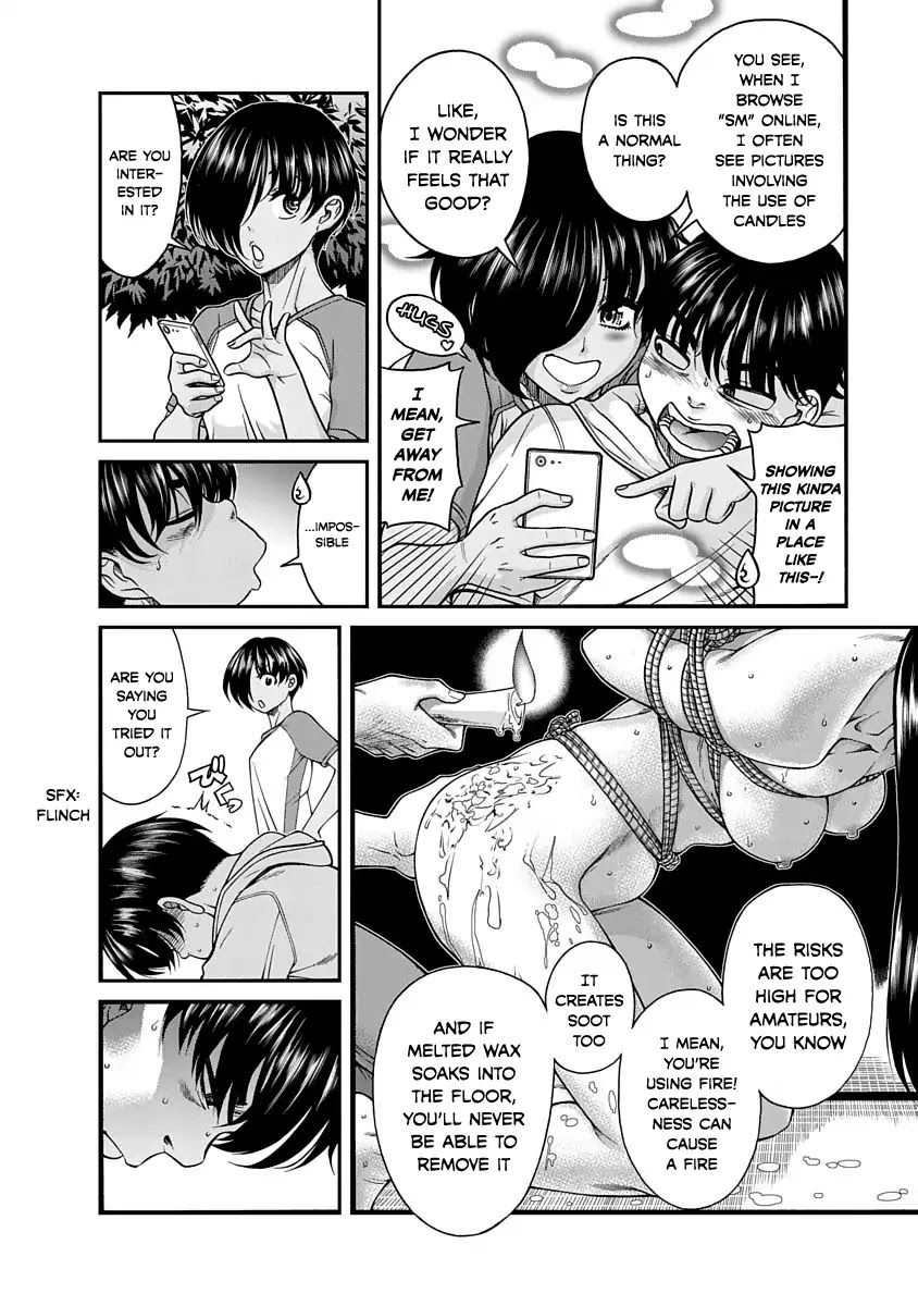 Nana to Kaoru - Kokosei no SM gokko Chapter 4 page 8 - Chapter 4: Candle play: Bring it on!
