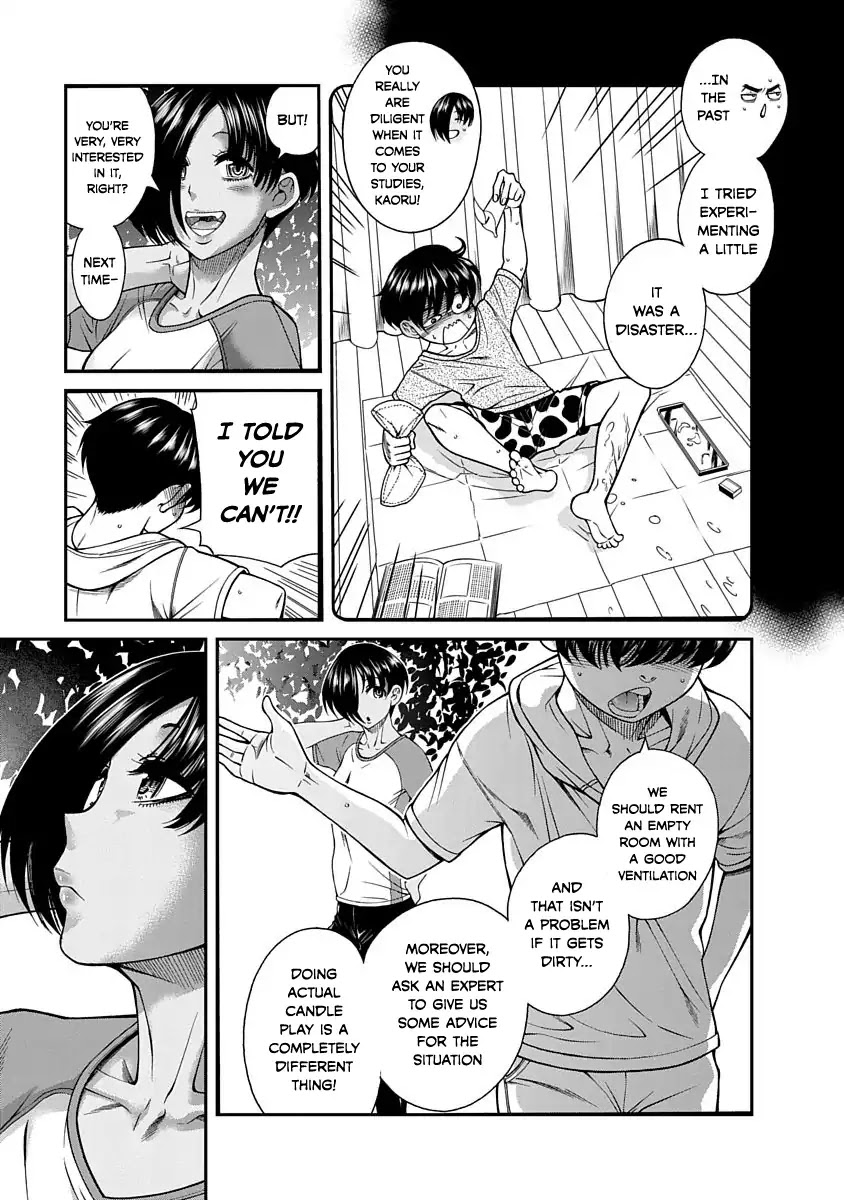 Nana to Kaoru - Kokosei no SM gokko Chapter 4 page 9 - Chapter 4: Candle play: Bring it on!