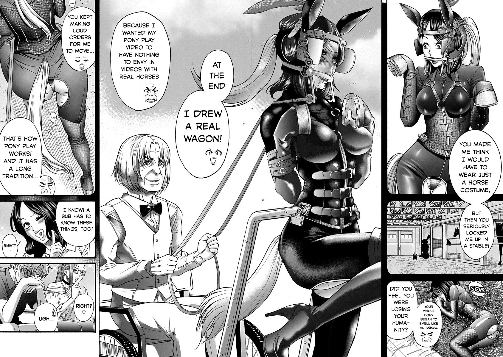 Nana to Kaoru - Kokosei no SM gokko Chapter 9 page 18 - Chapter 9: Exceptional M, Irreplaceable Rope