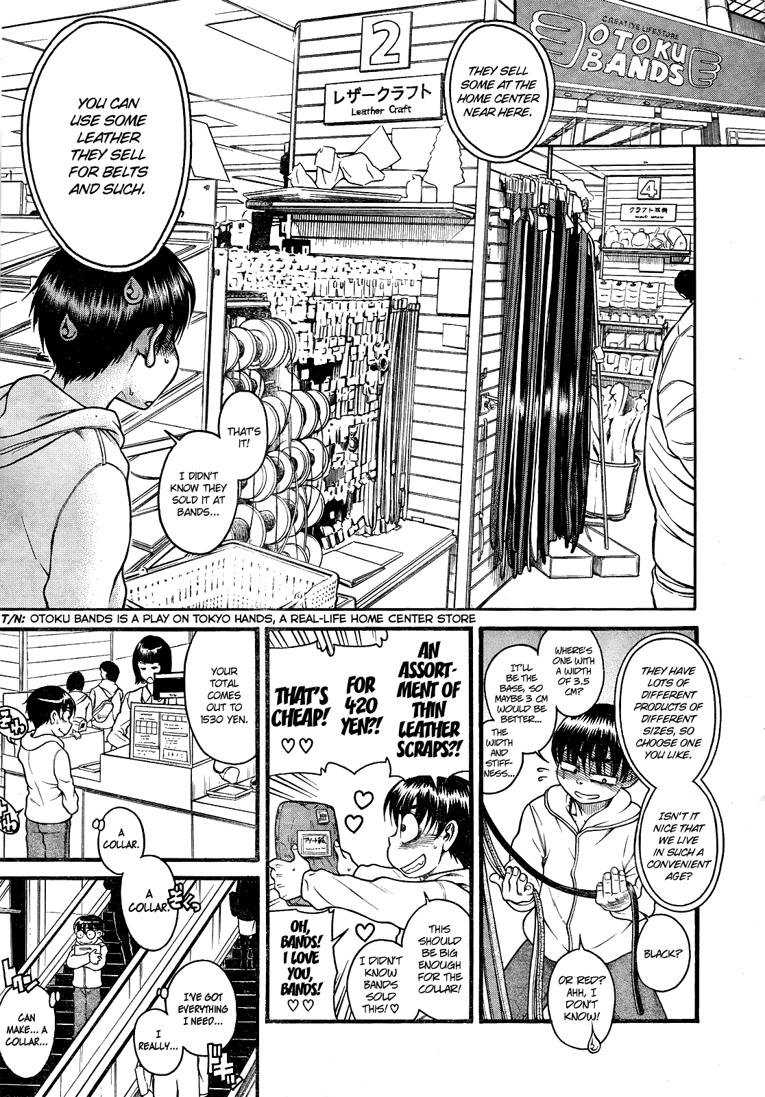 Nana to Kaoru Chapter 104 page 14 - Chapter 104: How Do You Make A Collar?!