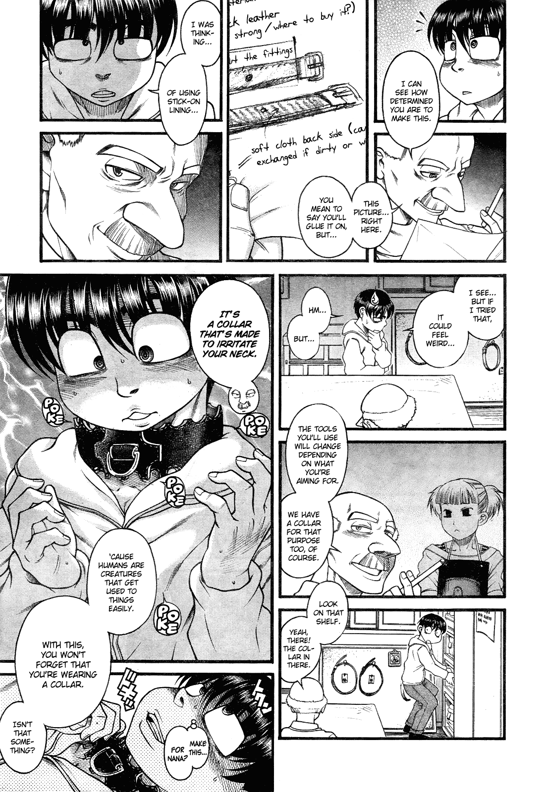 Nana to Kaoru Chapter 104 page 8 - Chapter 104: How Do You Make A Collar?!
