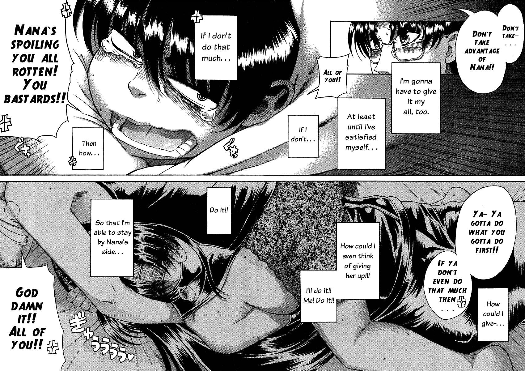 Nana to Kaoru Chapter 60 page 11 - Chapter 60: You Worthless Lot, Learn Some Shame