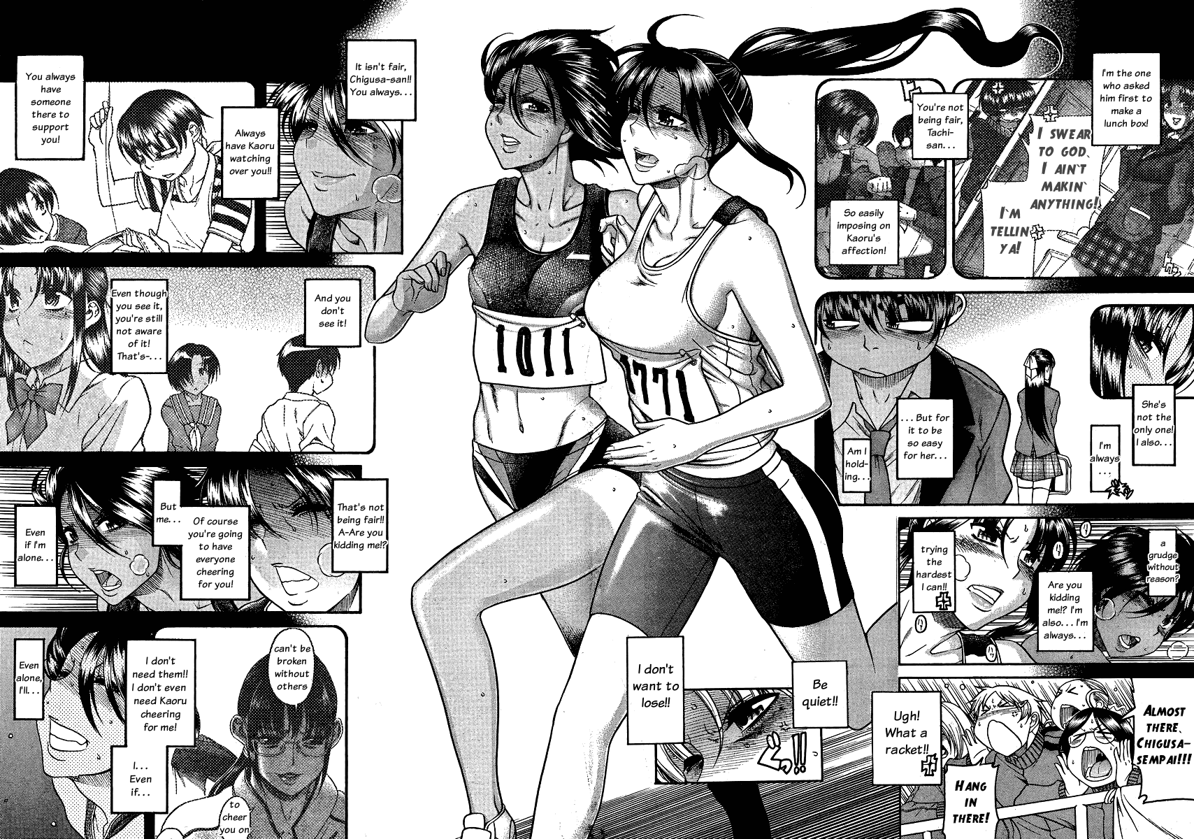 Nana to Kaoru Chapter 66 page 10 - Chapter 66: Youthful Track and Field Meet 4