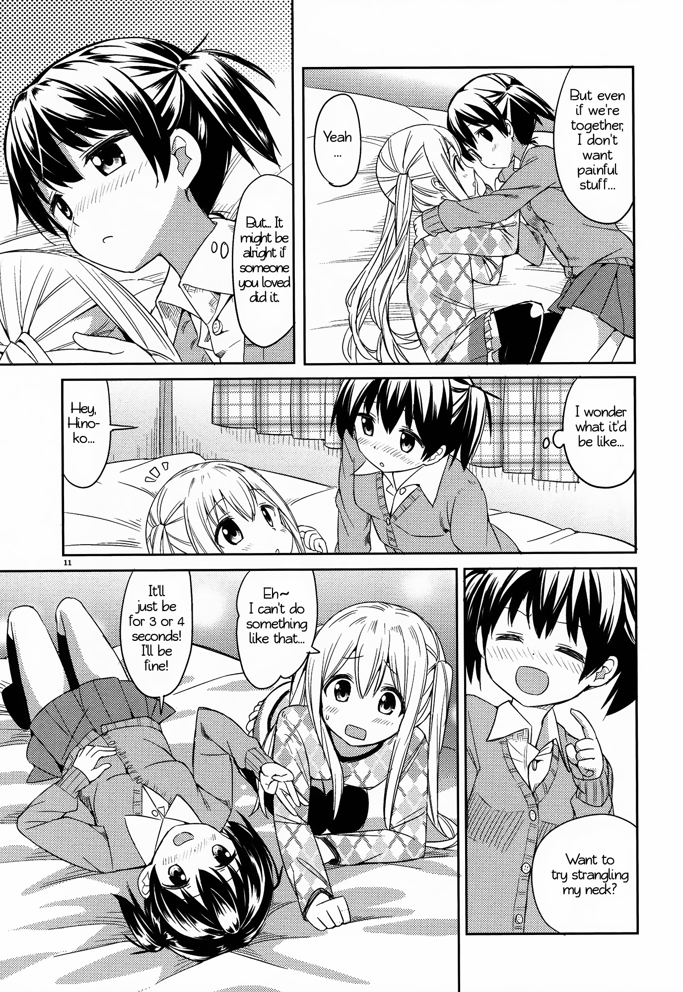 Nana Yuri Chapter 4 page 10 - Chapter 4 : Let's Die Together!