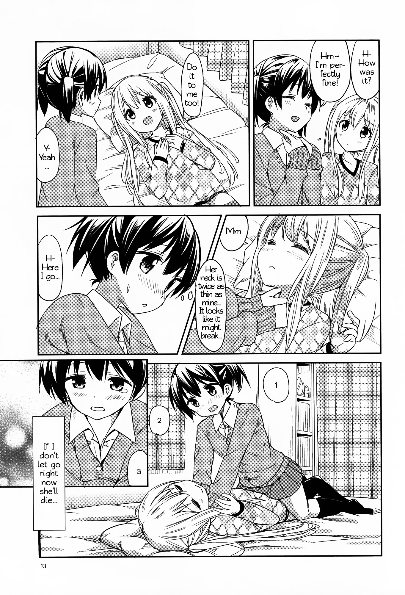 Nana Yuri Chapter 4 page 12 - Chapter 4 : Let's Die Together!