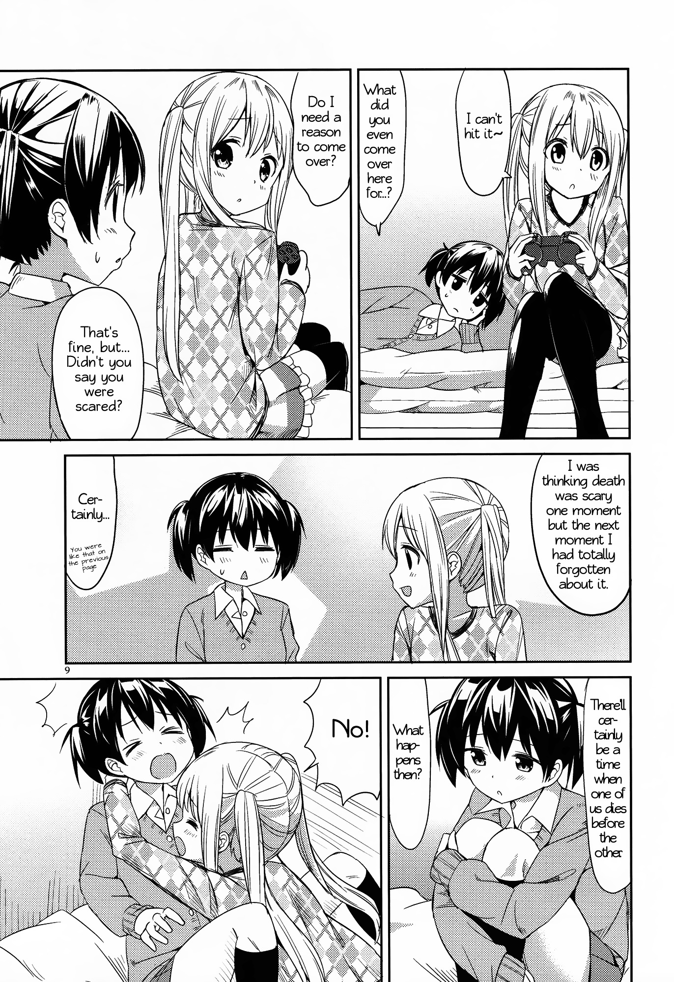 Nana Yuri Chapter 4 page 8 - Chapter 4 : Let's Die Together!