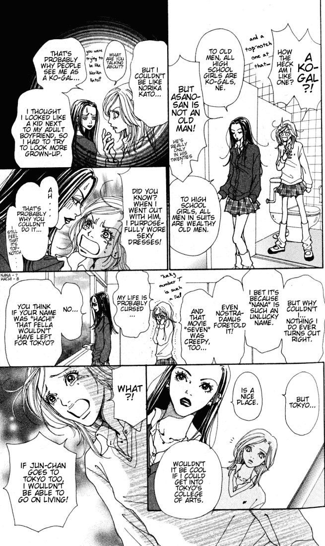 Nana Chapter 1 page 10 - Chapter 1: Nana Komatsu