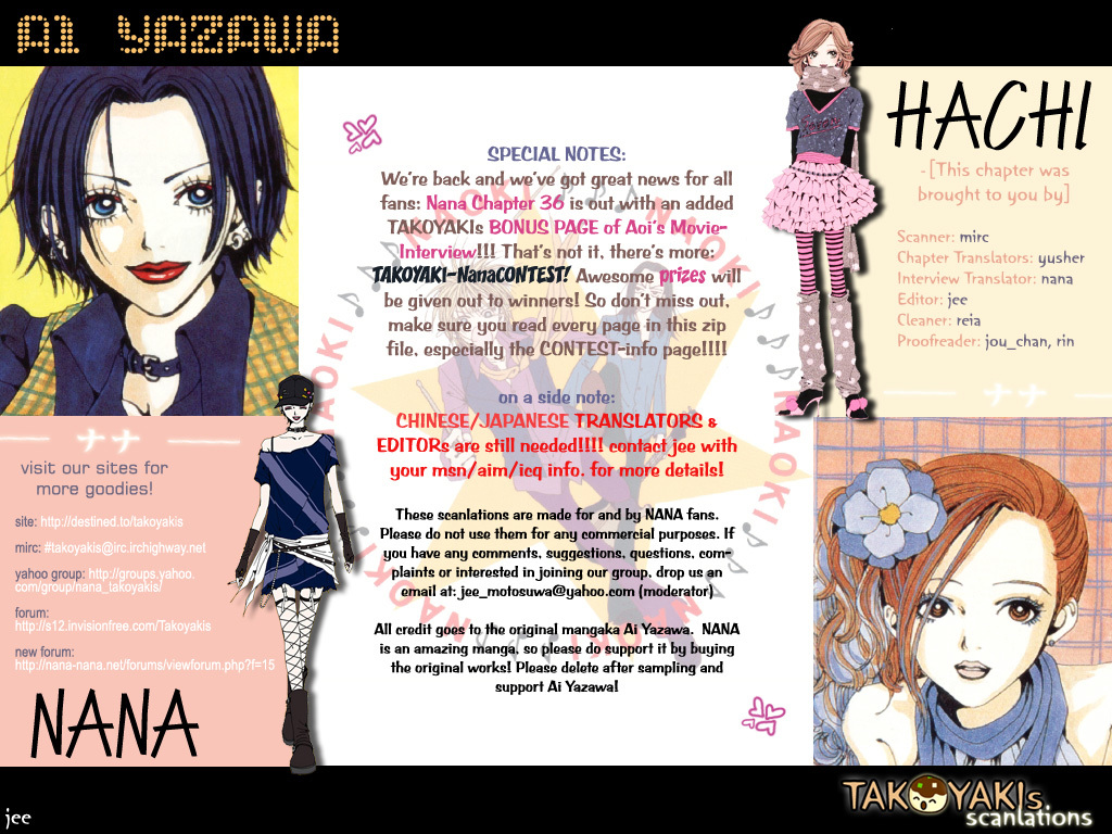 Nana Chapter 36 page 1 - Chapter 36