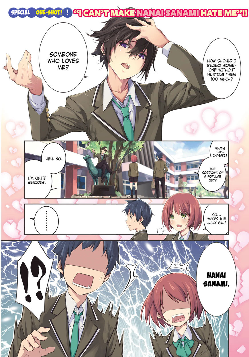 Nanai Sanami ga Kiratte Kurenai Chapter 0 page 1 - Chapter 0 : Oneshot