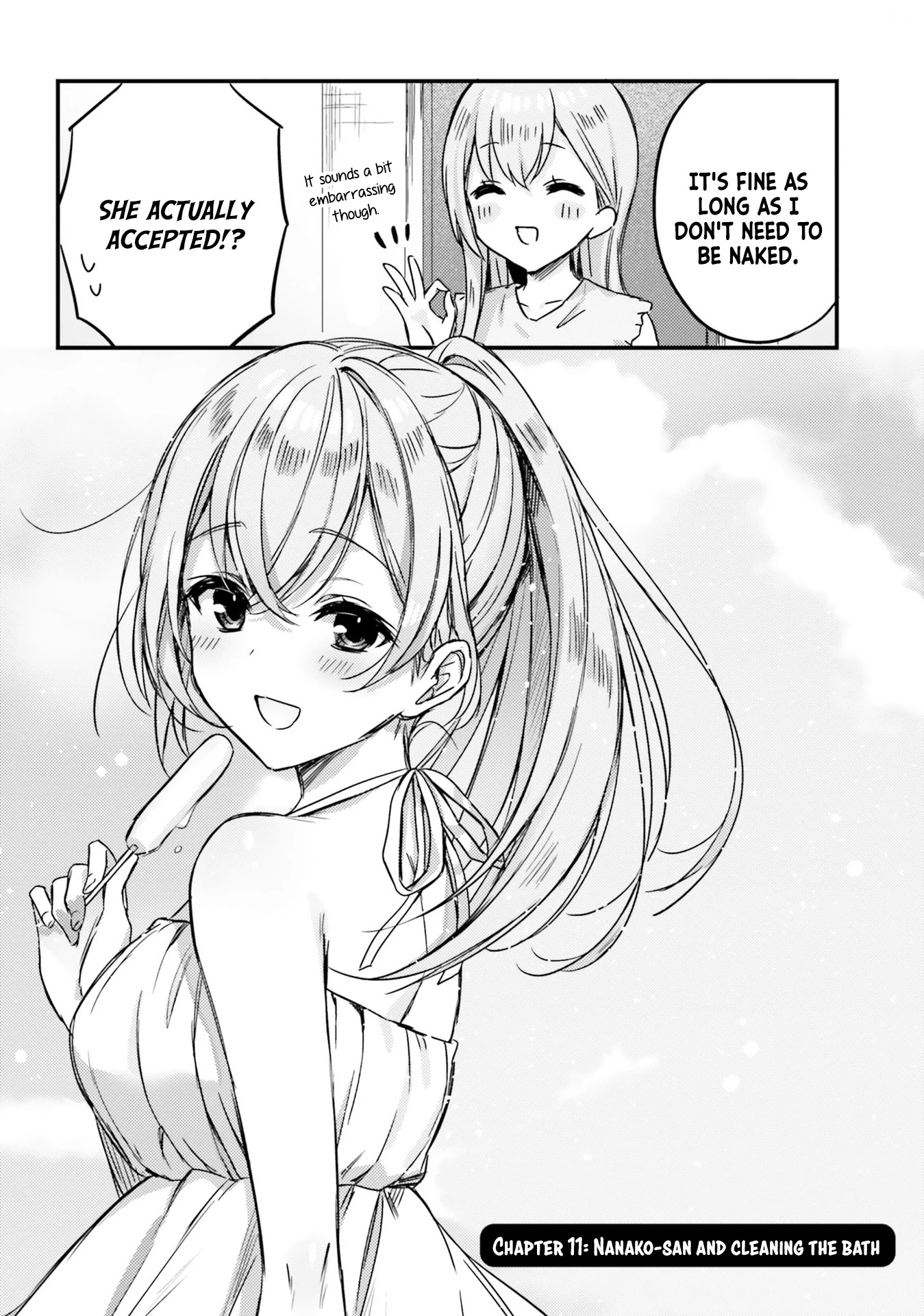 Nanako From The Neighborhood Chapter 11 page 2 - Chapter 11: Nanako-san and cleaning the bath