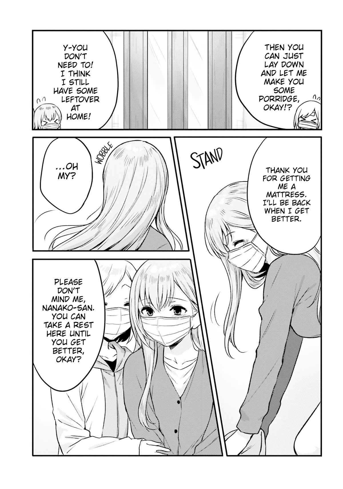 Nanako From The Neighborhood Chapter 15 page 3 - Chapter 15: Nanako-san Caught a Fever