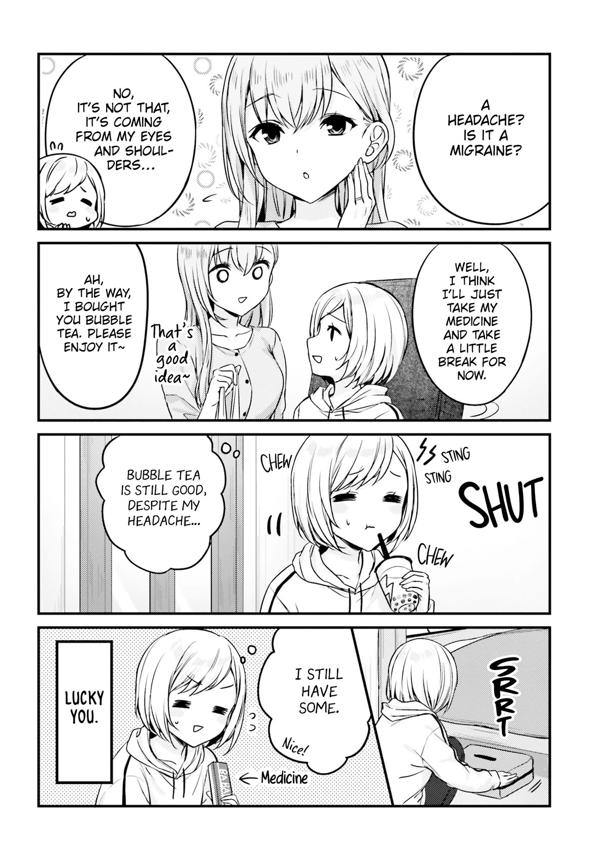Nanako From The Neighborhood Chapter 17 page 6 - Chapter 17: Nanako-san's Lap Pillow