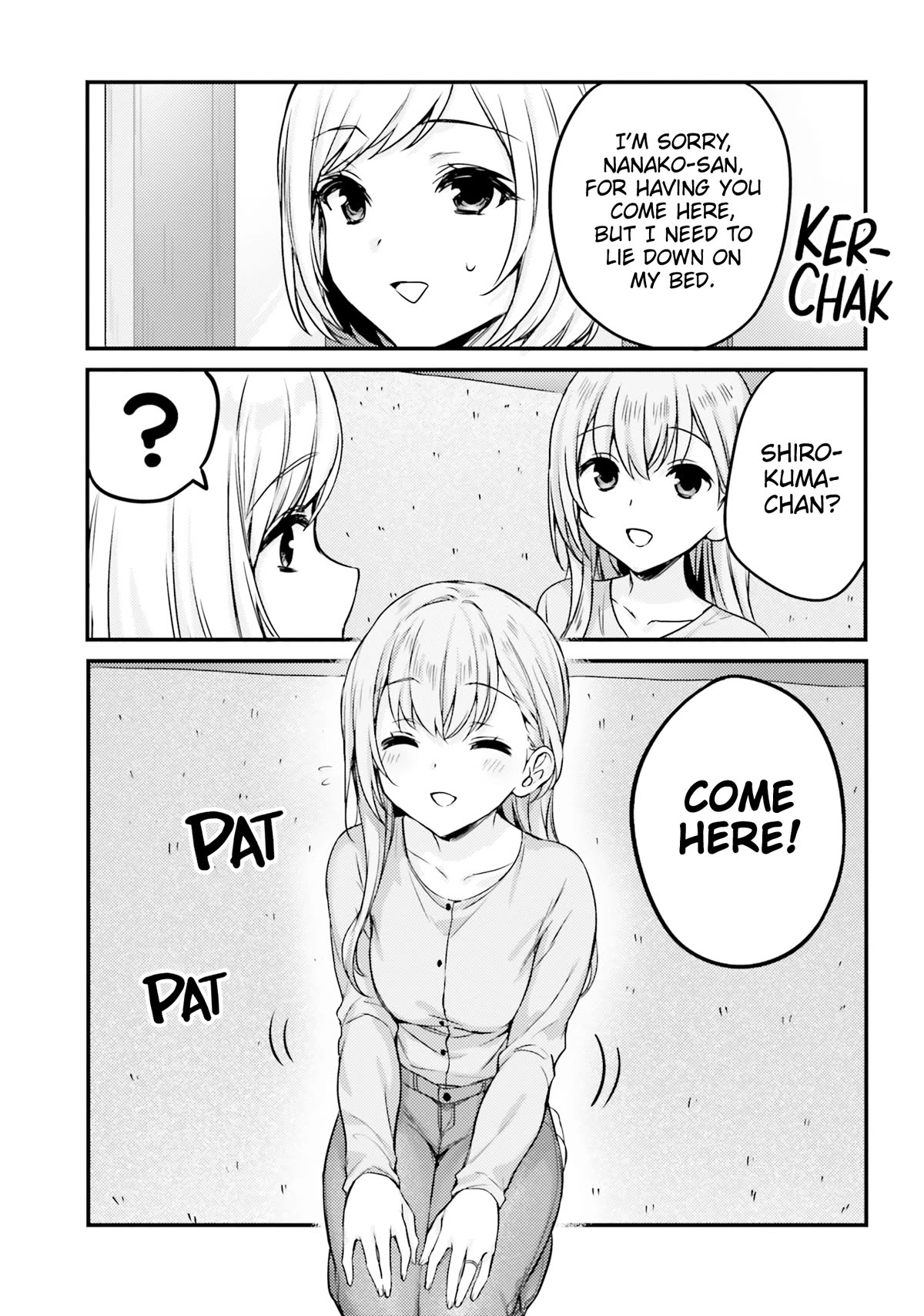 Nanako From The Neighborhood Chapter 17 page 7 - Chapter 17: Nanako-san's Lap Pillow