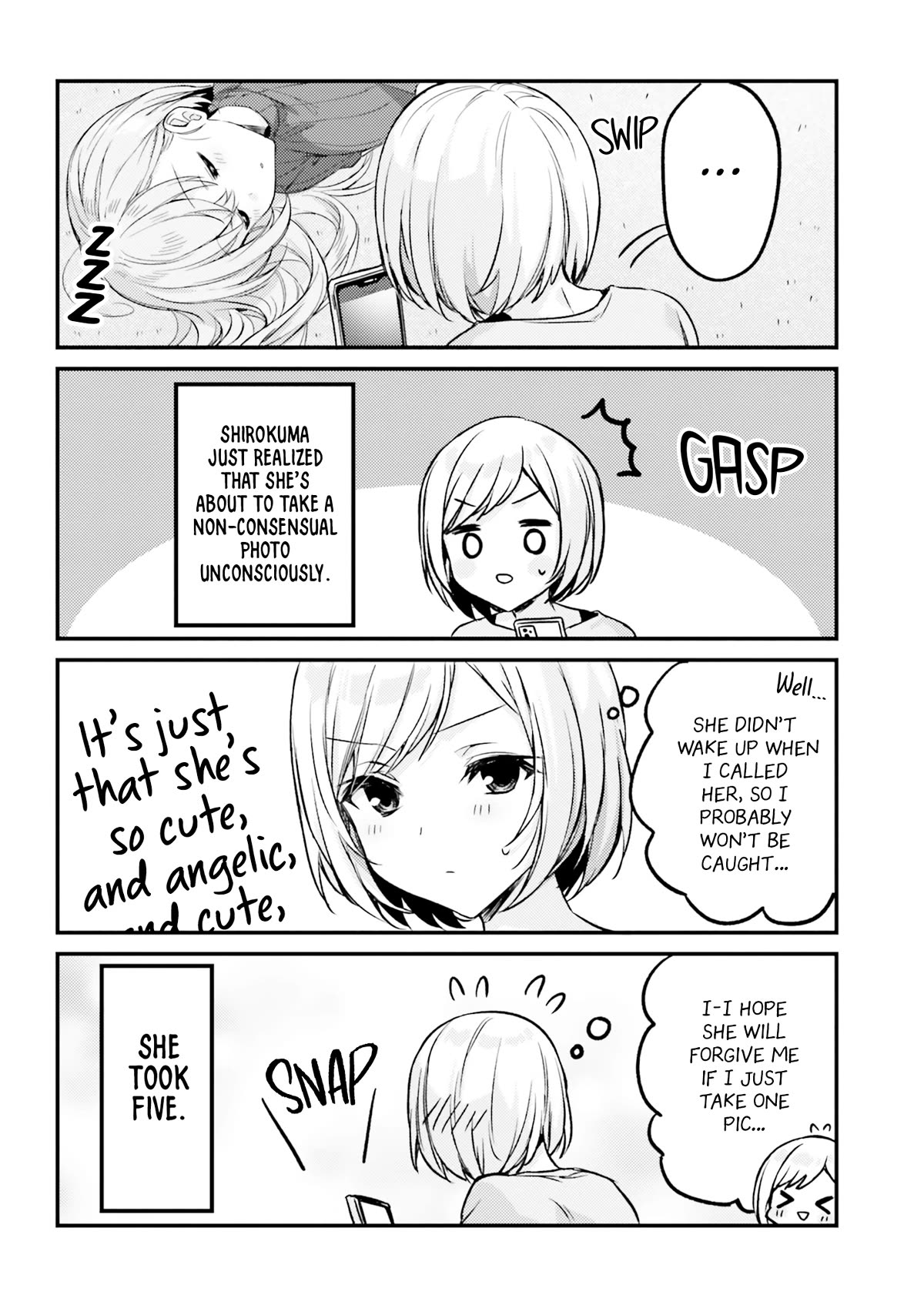 Nanako From The Neighborhood Chapter 18 page 4 - Chapter 18: Shirokuma-sensei and Nap Time