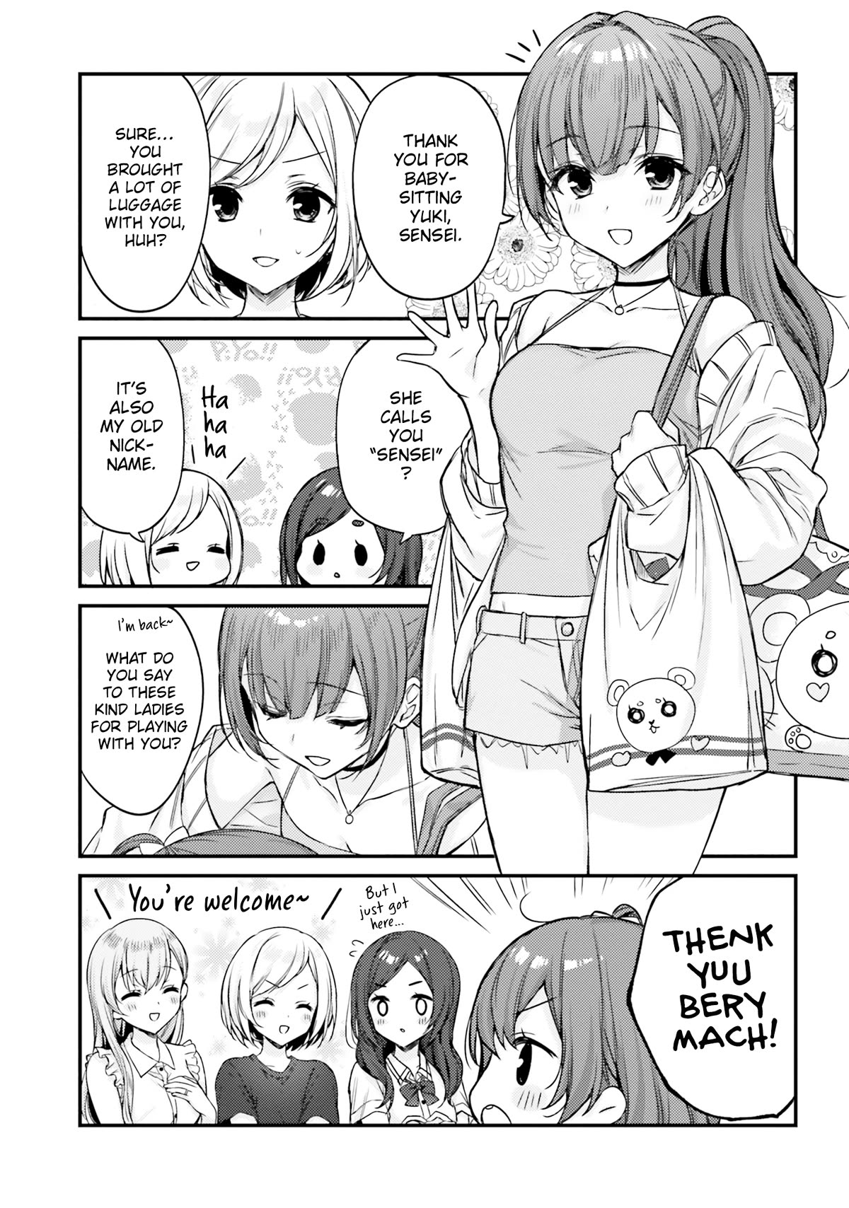 Nanako From The Neighborhood Chapter 21 page 1 - Chapter 21: Nanako-san, a Kid, and Puddings ②