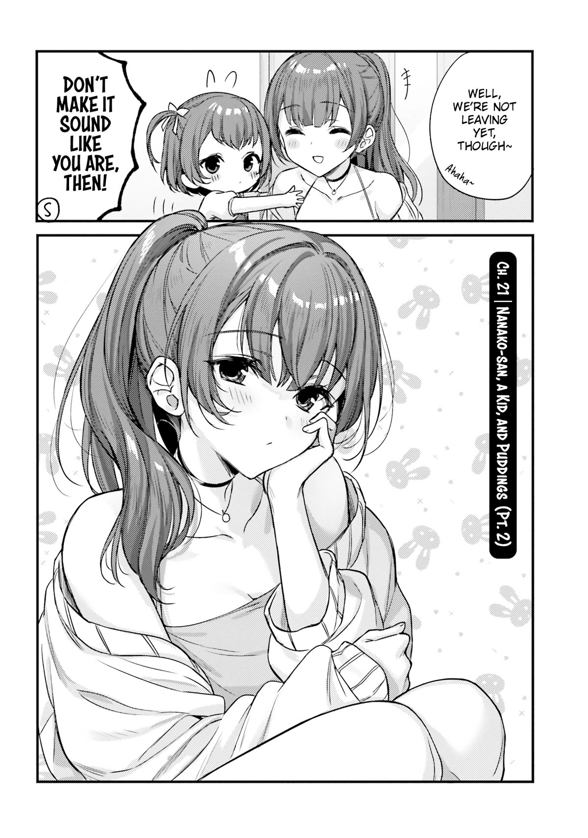 Nanako From The Neighborhood Chapter 21 page 2 - Chapter 21: Nanako-san, a Kid, and Puddings ②