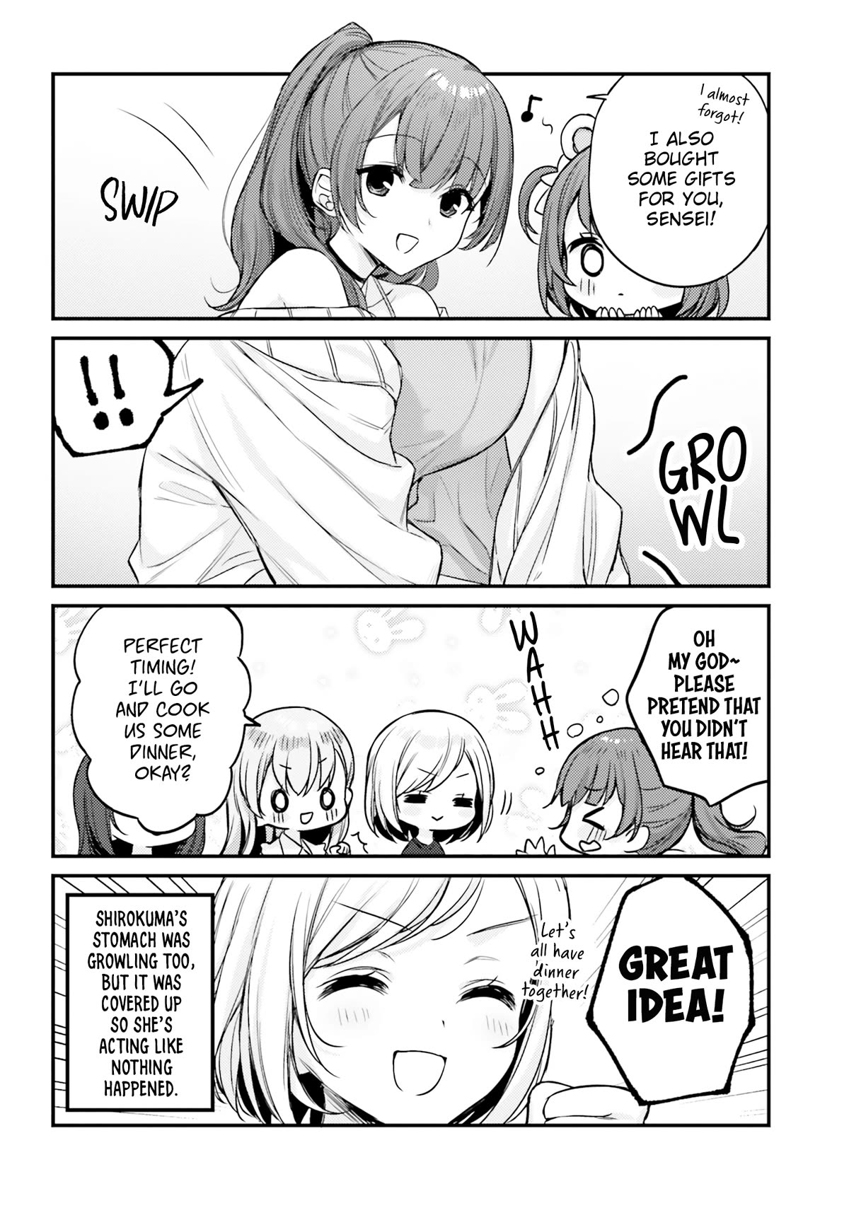 Nanako From The Neighborhood Chapter 21 page 6 - Chapter 21: Nanako-san, a Kid, and Puddings ②