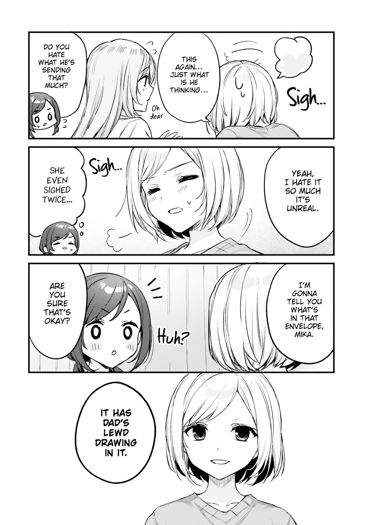 Nanako From The Neighborhood Chapter 23 page 2 - Chapter 23: Shirokuma-sensei and an Envelope from Dad