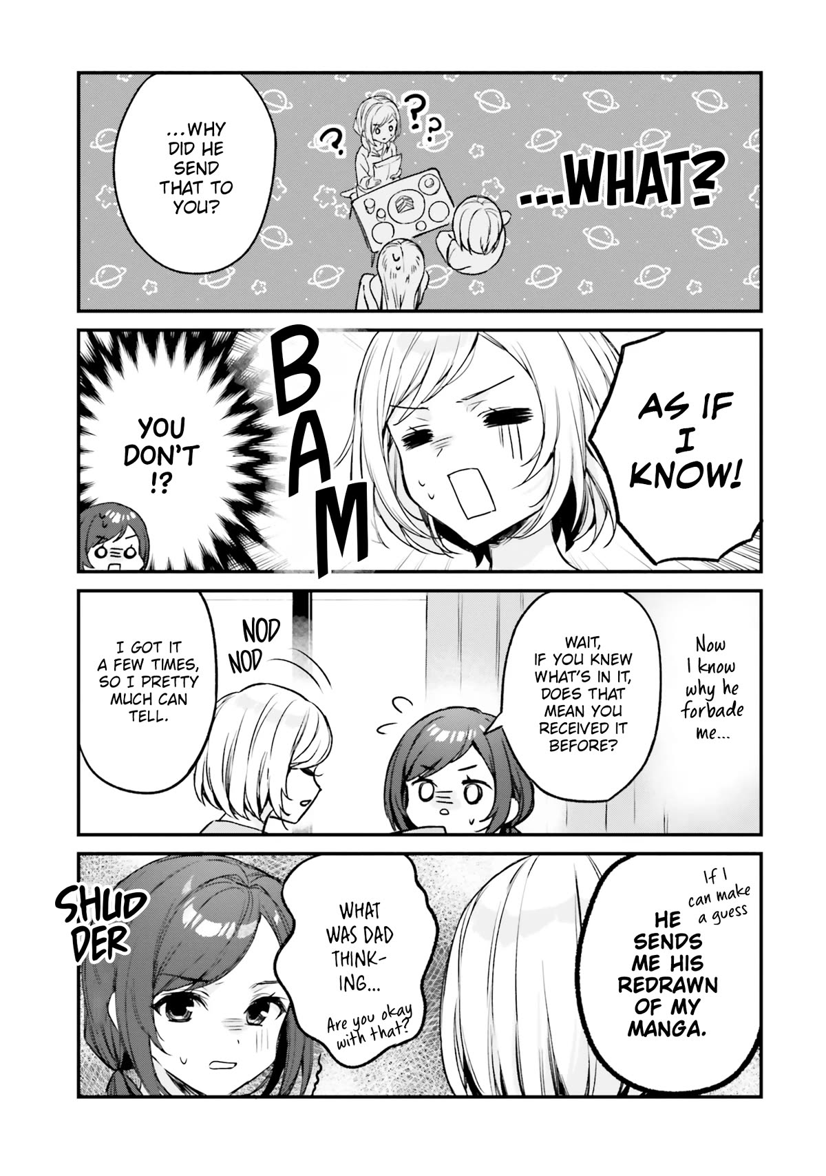 Nanako From The Neighborhood Chapter 23 page 3 - Chapter 23: Shirokuma-sensei and an Envelope from Dad