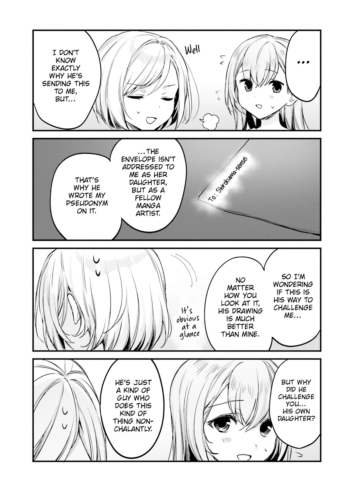 Nanako From The Neighborhood Chapter 23 page 9 - Chapter 23: Shirokuma-sensei and an Envelope from Dad