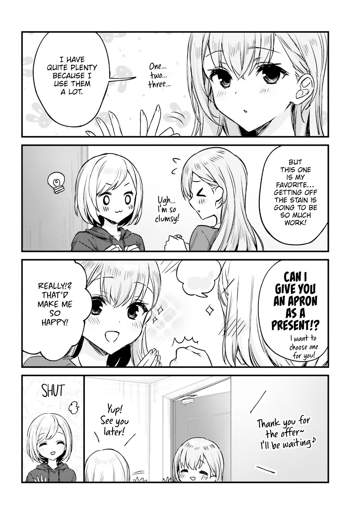 Nanako From The Neighborhood Chapter 27.5 page 2 - Chapter 27.5: Frilly Apron Dream
