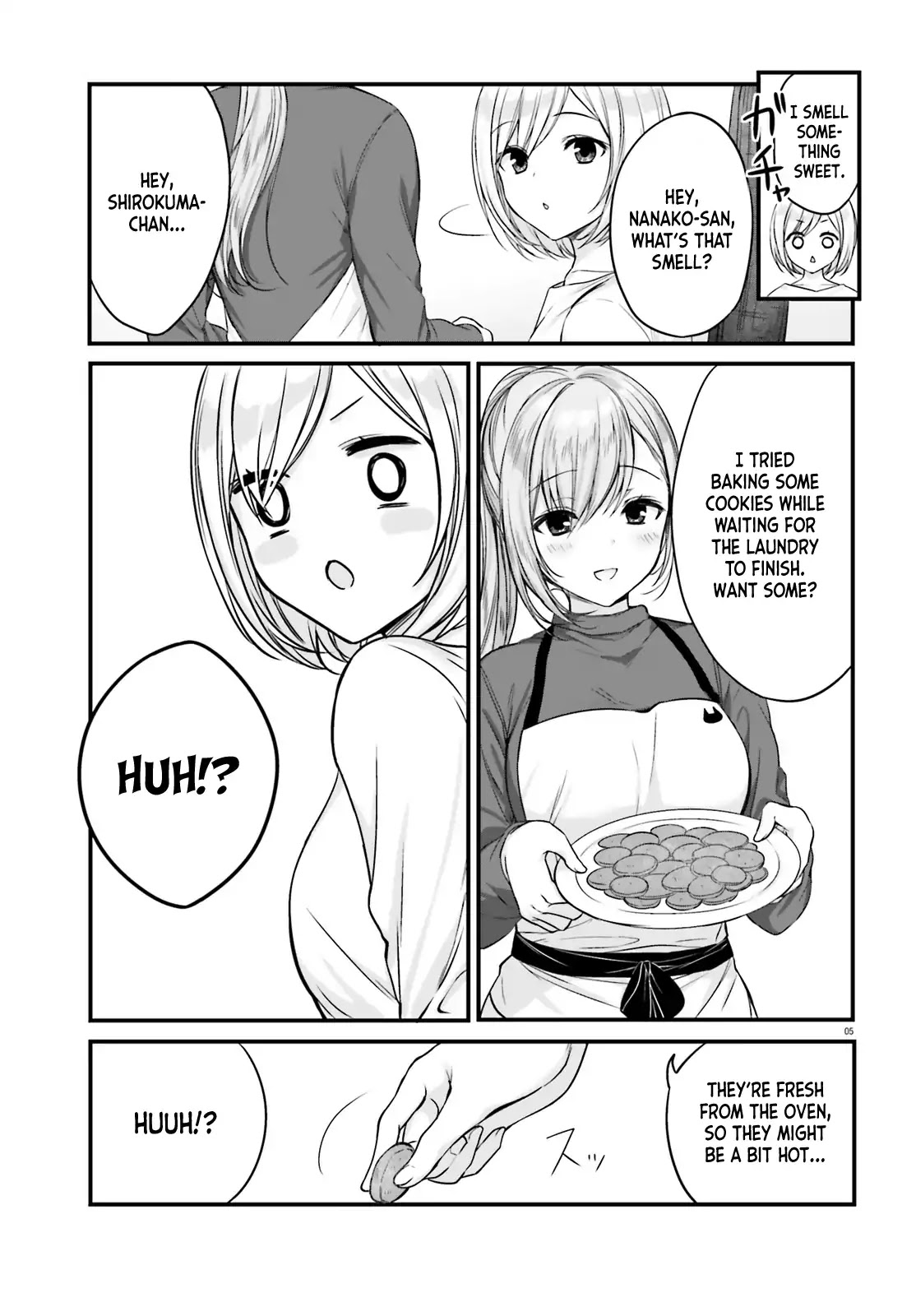 Nanako From The Neighborhood Chapter 3 page 5 - Chapter 3: Nanako-san and Sweets and Laundry
