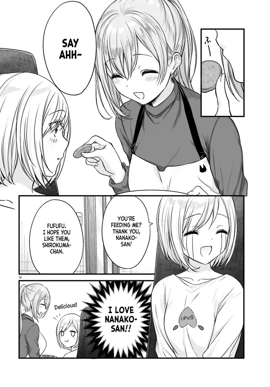 Nanako From The Neighborhood Chapter 3 page 6 - Chapter 3: Nanako-san and Sweets and Laundry