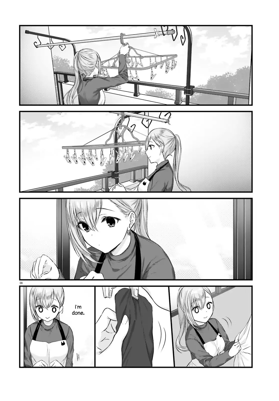 Nanako From The Neighborhood Chapter 3 page 8 - Chapter 3: Nanako-san and Sweets and Laundry