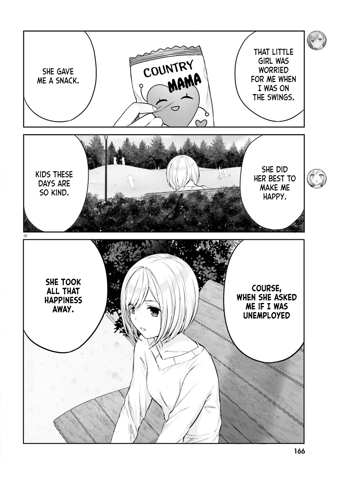 Nanako From The Neighborhood Chapter 4 page 2 - Chapter 4: Even shirokuma-sensei has days when she's down