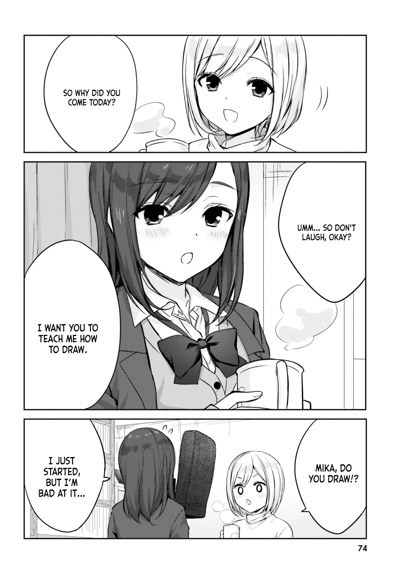 Nanako From The Neighborhood Chapter 6 page 6 - Chapter 6: Nanako-san and shirokuma's sister