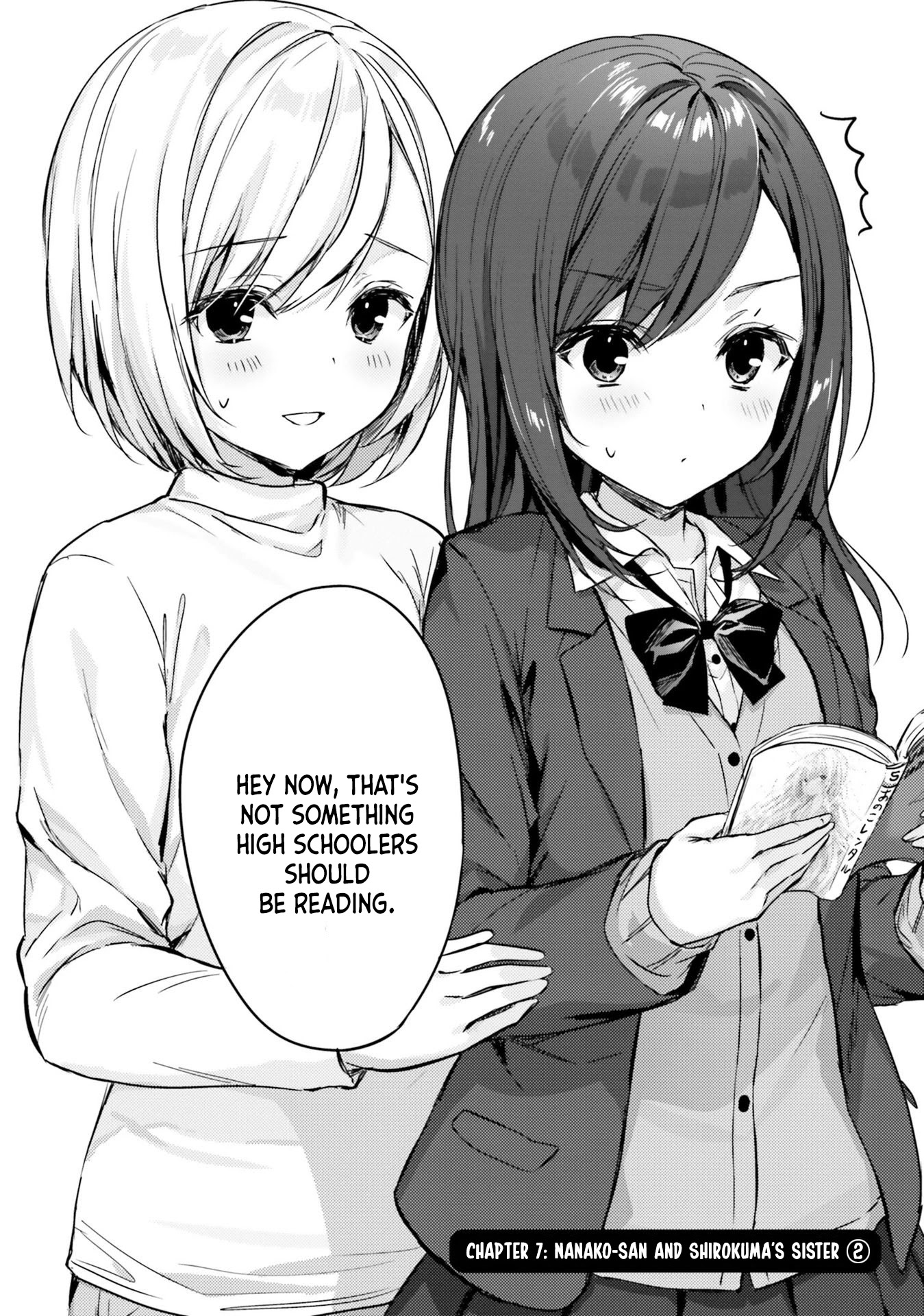 Nanako From The Neighborhood Chapter 7 page 2 - Chapter 7: Nanako-san and shirokuma's sister 2