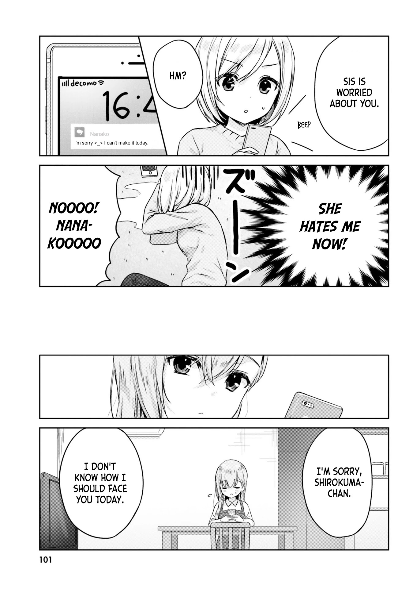 Nanako From The Neighborhood Chapter 8 page 7 - Chapter 8: Nanako-san and shirokuma's sister 3