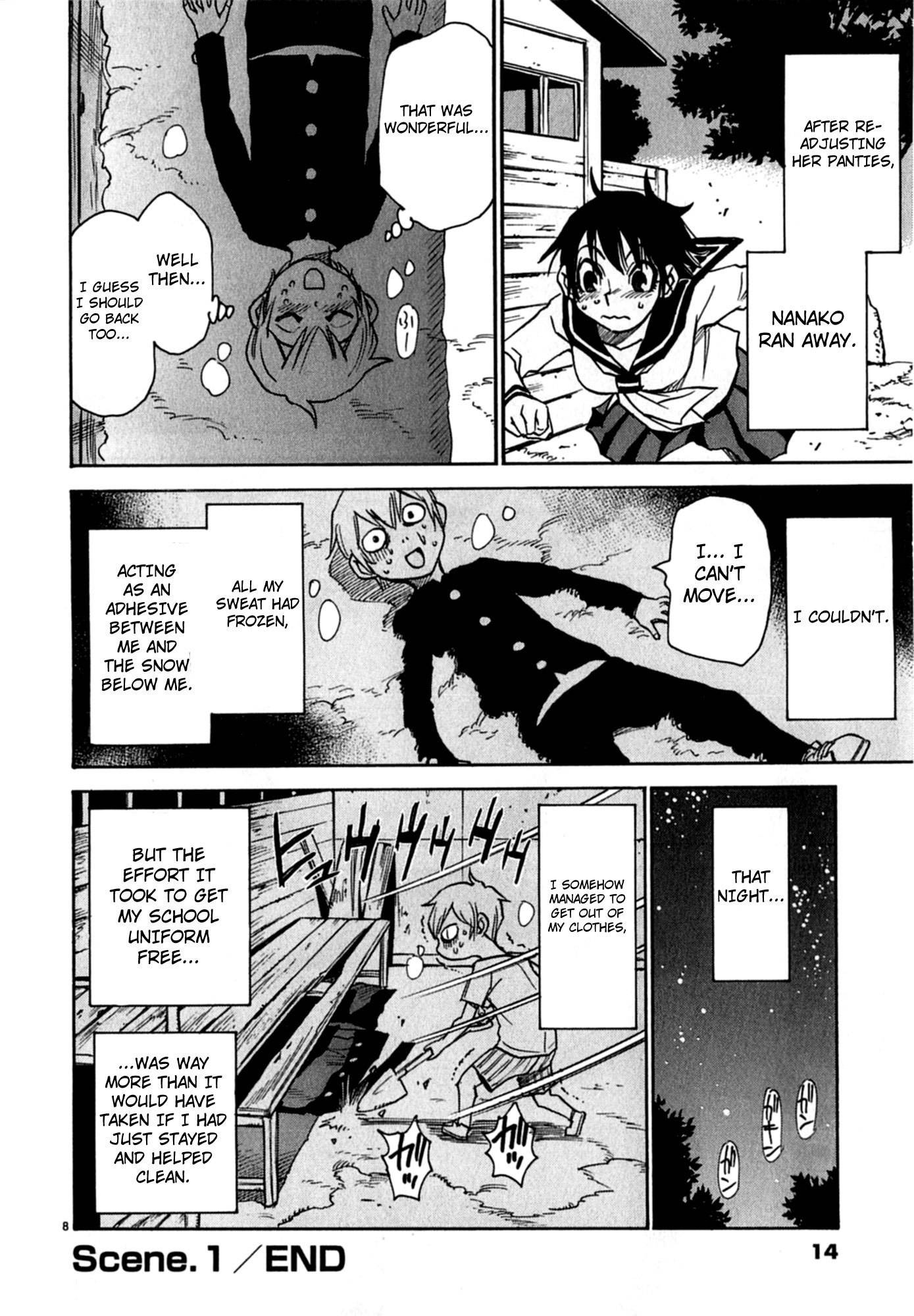 Nanako-san Teki na Nichijou Dash!! Chapter 1 page 18 - Chapter 1: Nanako's Wet Panties