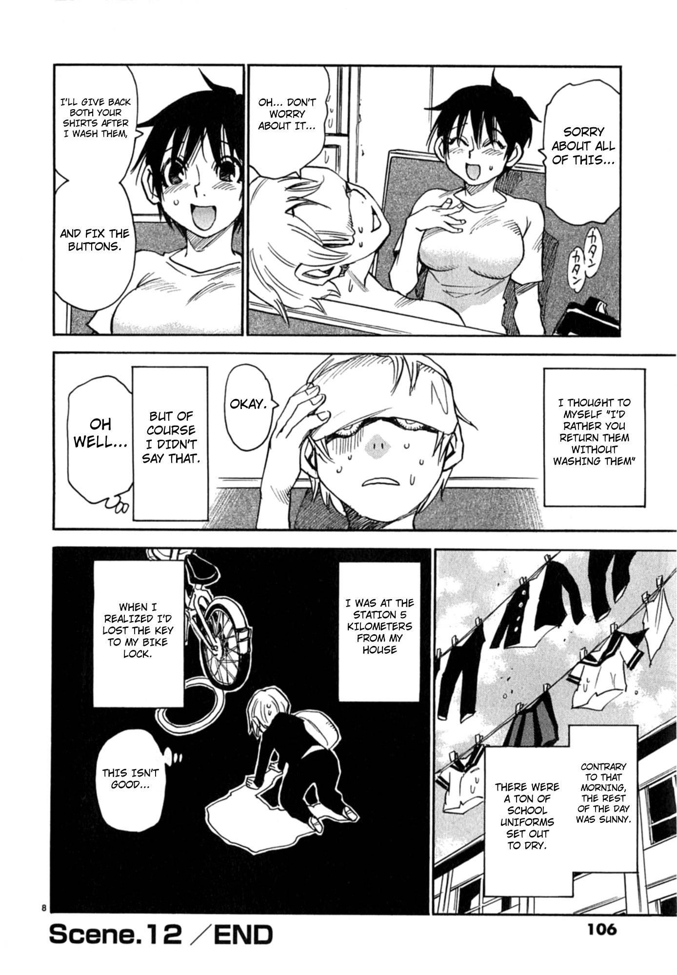 Nanako-san Teki na Nichijou Dash!! Chapter 12 page 8 - Chapter 12: A Train, Dress Shirt, And Nanako