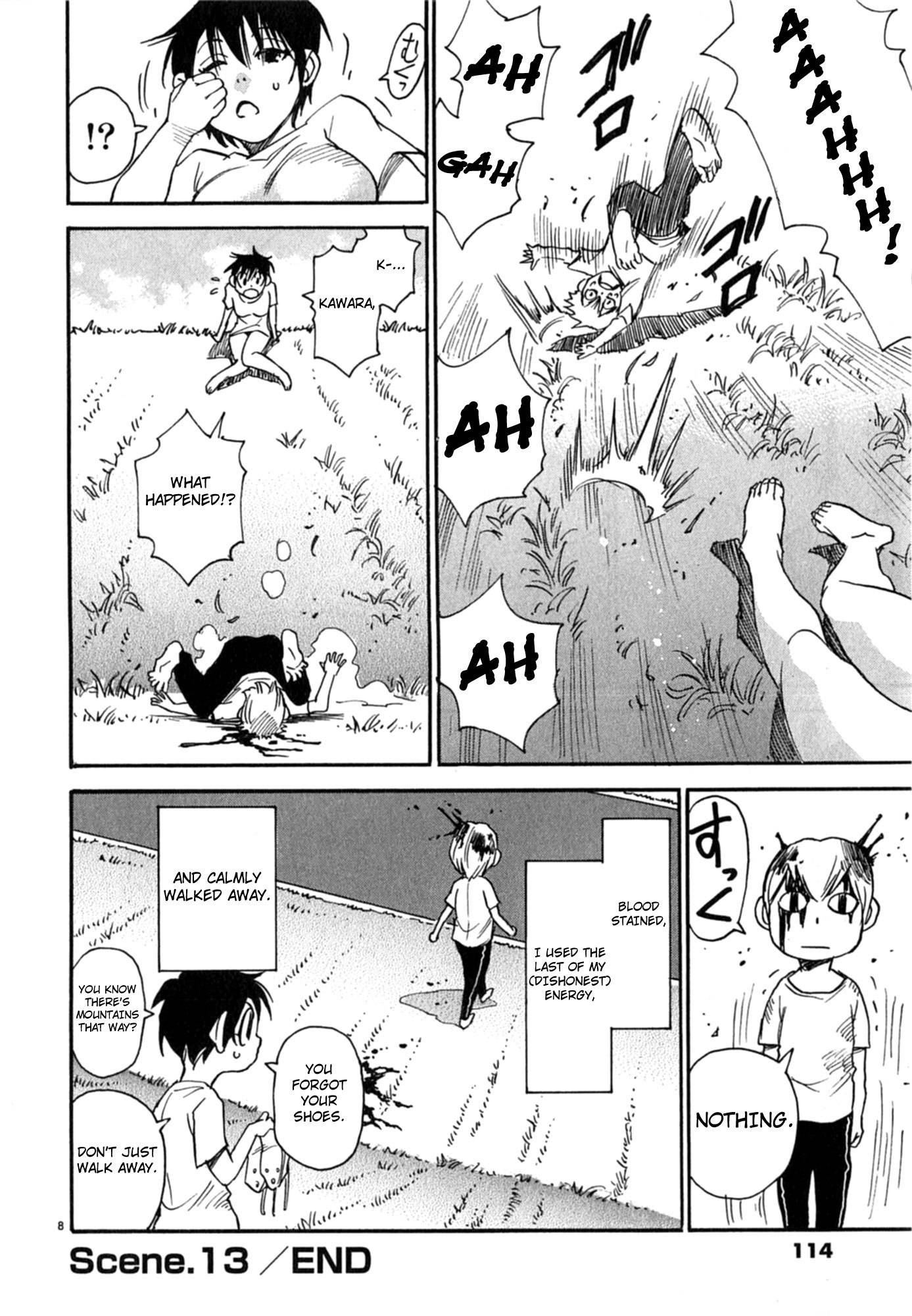 Nanako-san Teki na Nichijou Dash!! Chapter 13 page 8 - Chapter 13: Short Pants Nanako