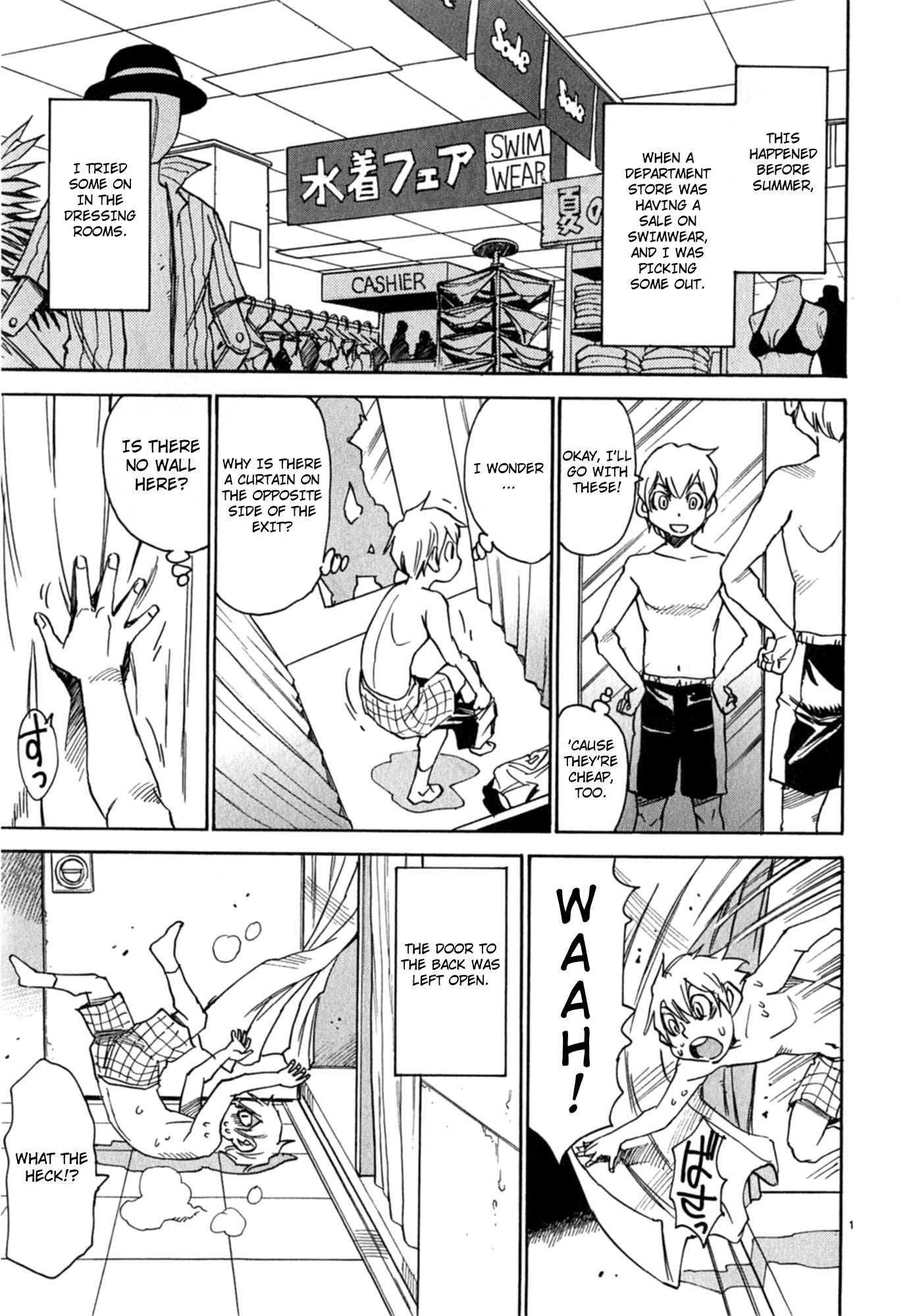 Nanako-san Teki na Nichijou Dash!! Chapter 15 page 1 - Chapter 15: Nanako In The Dressing Room