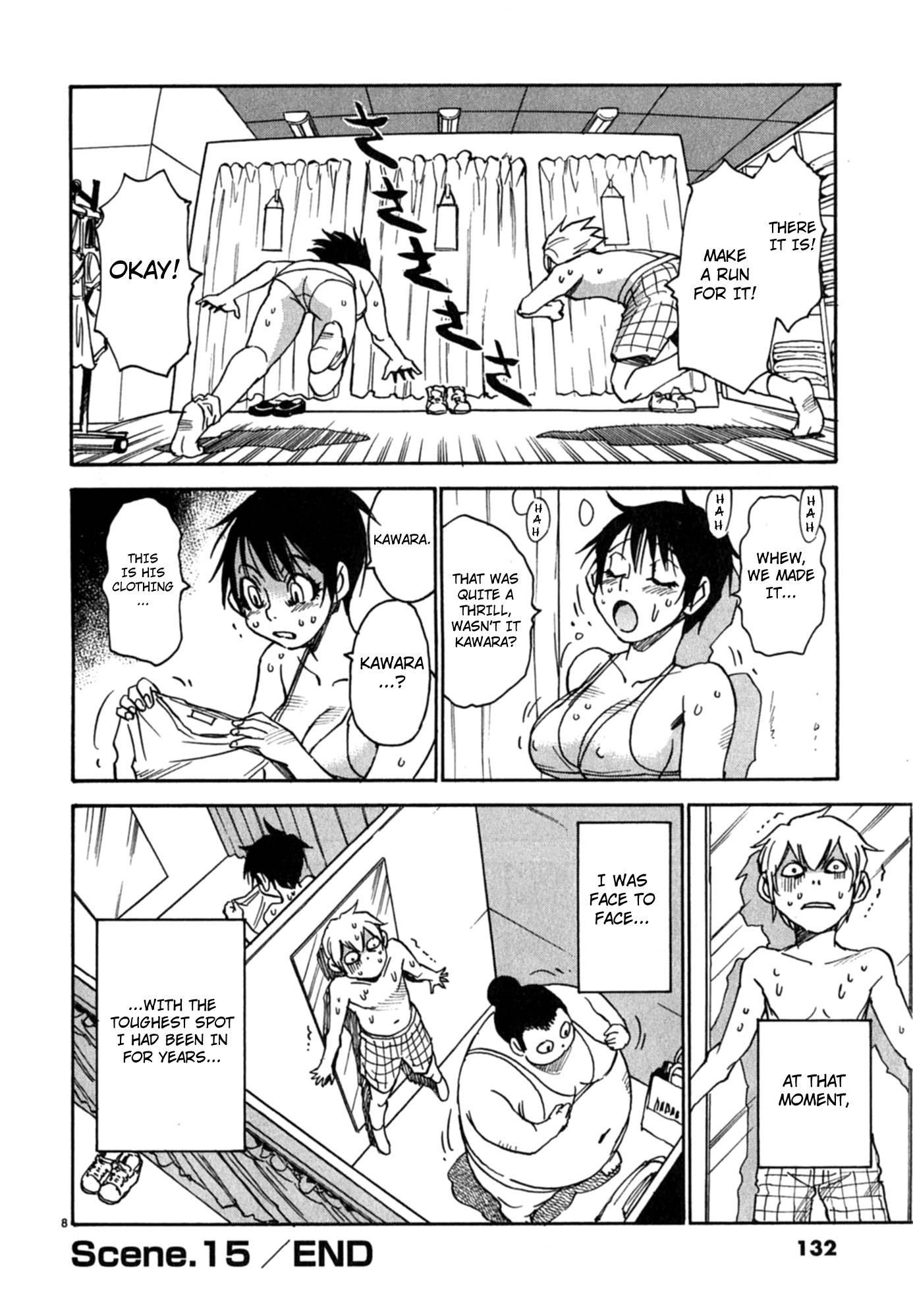 Nanako-san Teki na Nichijou Dash!! Chapter 15 page 8 - Chapter 15: Nanako In The Dressing Room