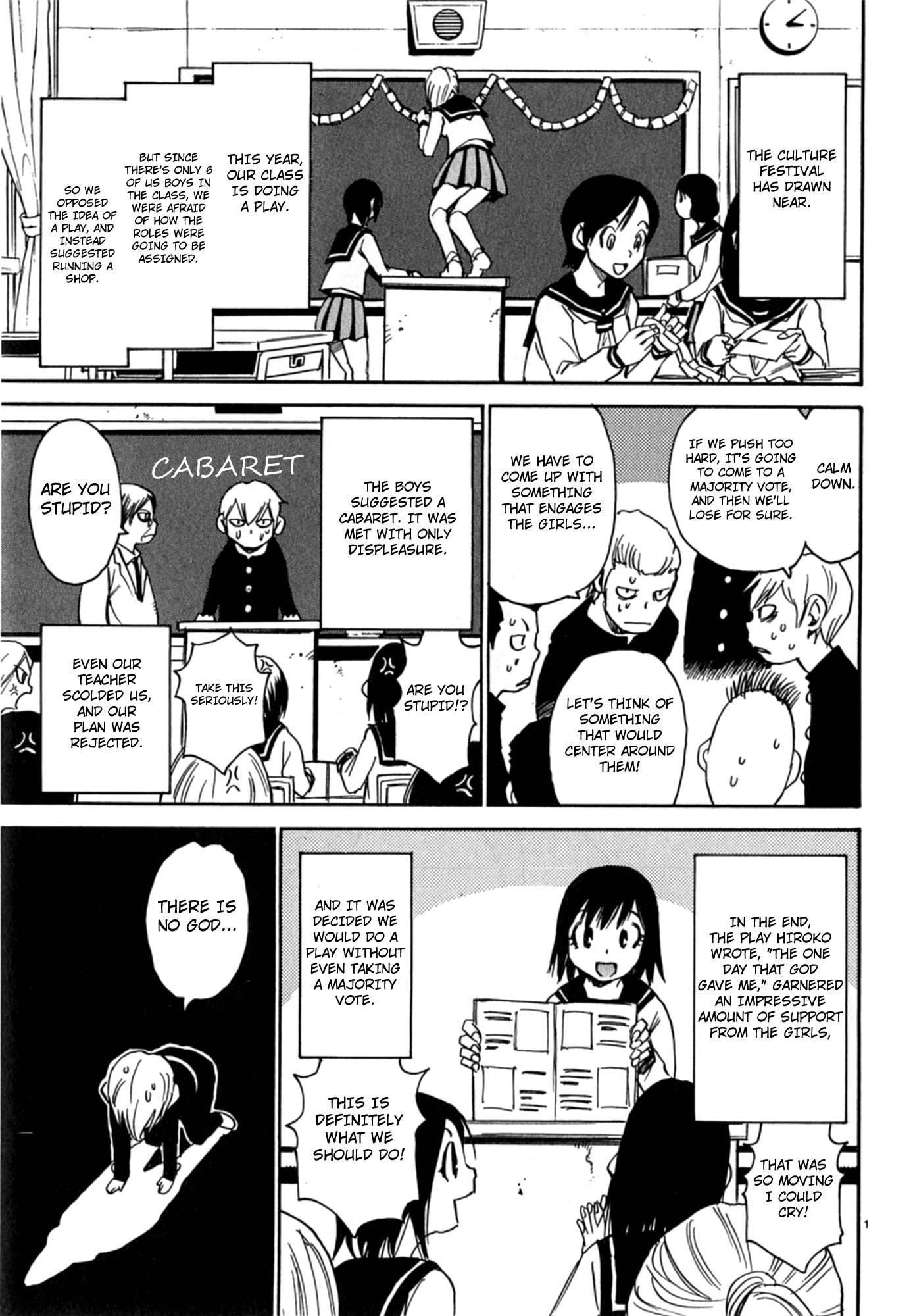 Nanako-san Teki na Nichijou Dash!! Chapter 17 page 1 - Chapter 17: Nanako Riding Up