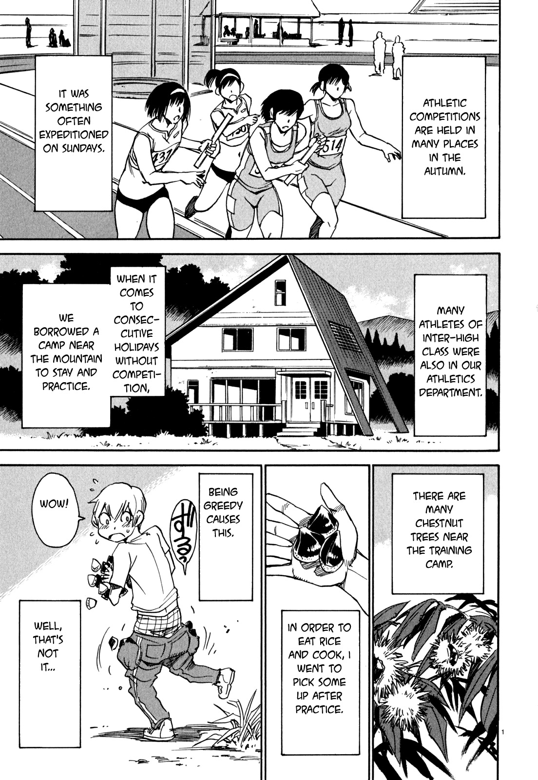 Nanako-san Teki na Nichijou Dash!! Chapter 19 page 1 - Chapter 19: Hanging Nanako