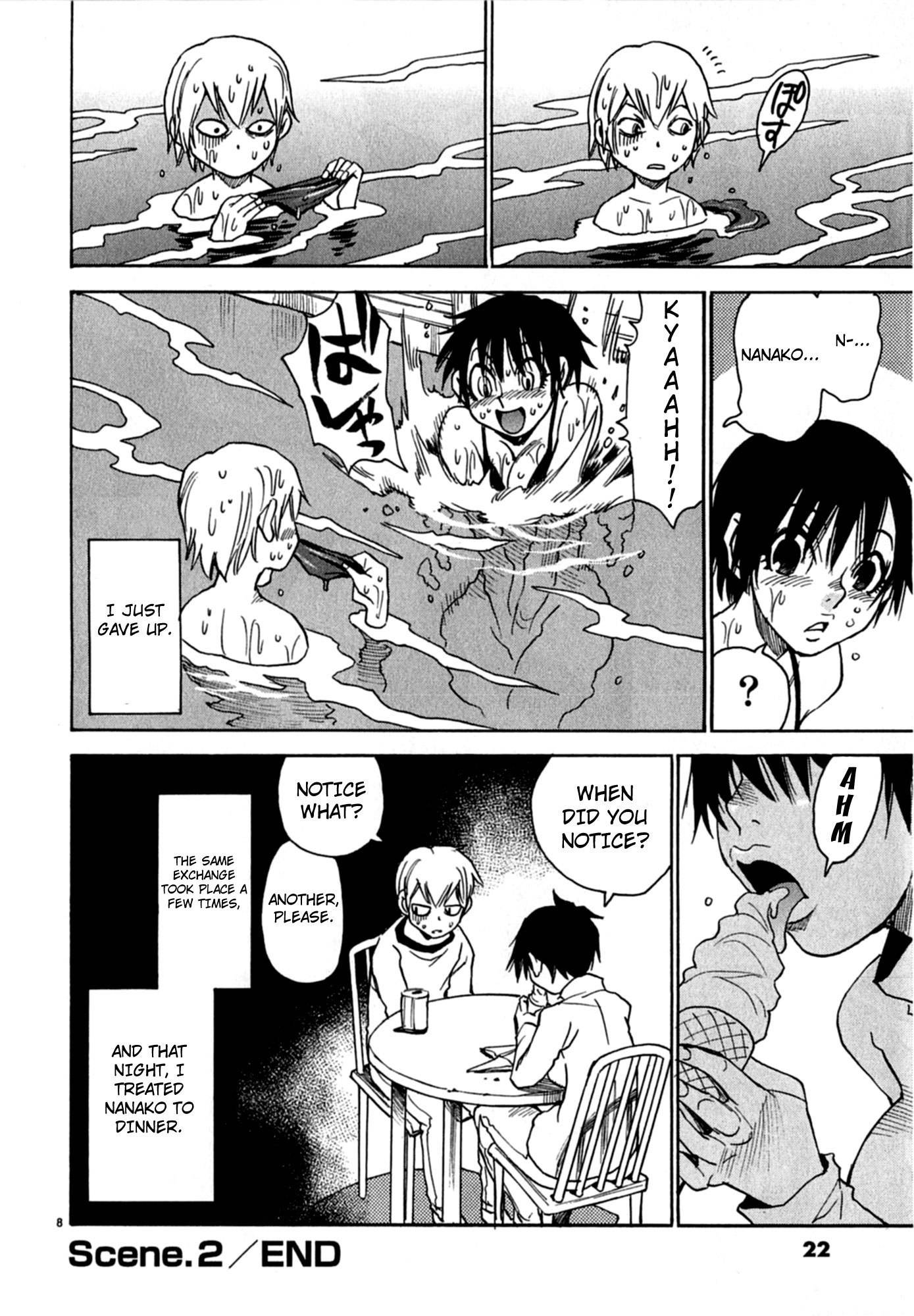 Nanako-san Teki na Nichijou Dash!! Chapter 2 page 8 - Chapter 2: Bottomless Nanako
