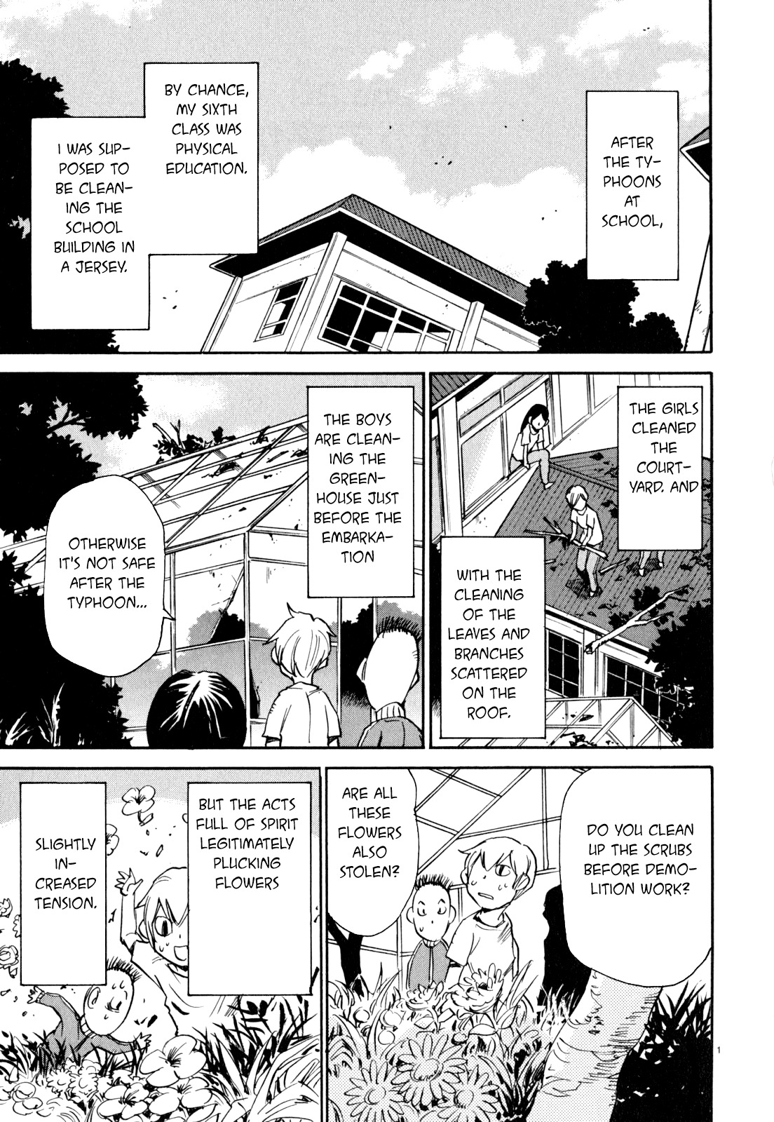 Nanako-san Teki na Nichijou Dash!! Chapter 20 page 1 - Chapter 20: Nanako Coming Down