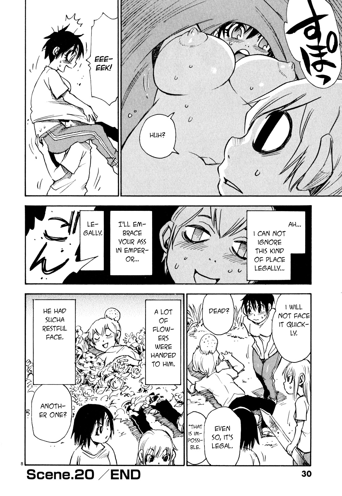 Nanako-san Teki na Nichijou Dash!! Chapter 20 page 8 - Chapter 20: Nanako Coming Down