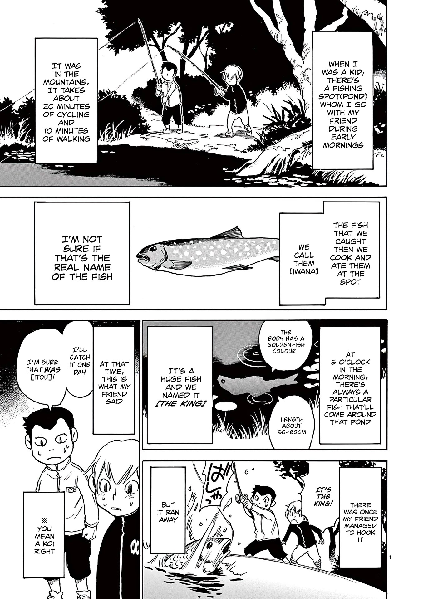 Nanako-san Teki na Nichijou Dash!! Chapter 29 page 1 - Chapter 29: Nanako San and Fishing