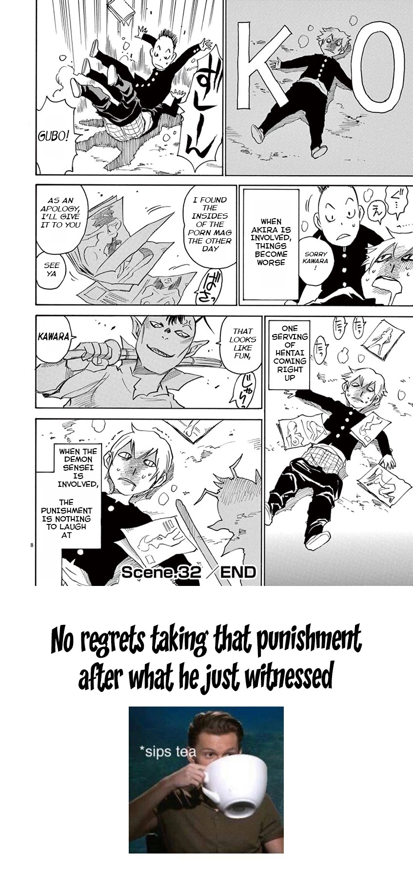 Nanako-san Teki na Nichijou Dash!! Chapter 32 page 8 - Chapter 32: Nanako San was Stripped