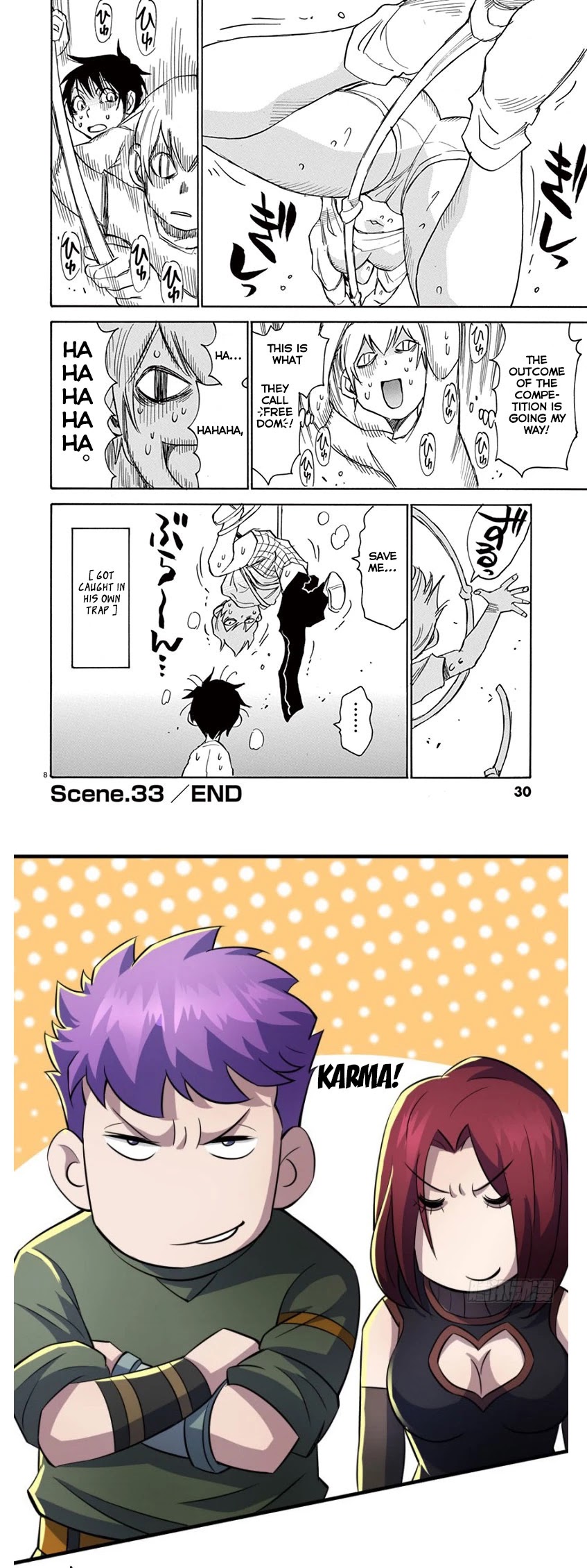 Nanako-san Teki na Nichijou Dash!! Chapter 33 page 8 - Chapter 33: Nanako San Rope Climbing