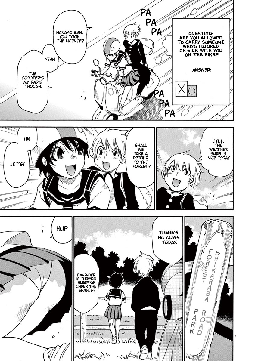 Nanako-san Teki na Nichijou Dash!! Chapter 34 page 5 - Chapter 34: Motorized Bicycle Nanako San